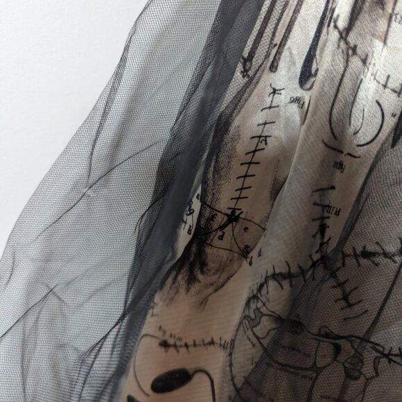 American Horror Story Dress Size Medium Halloween machete skull crinolen 2015 - Picture 14 of 15